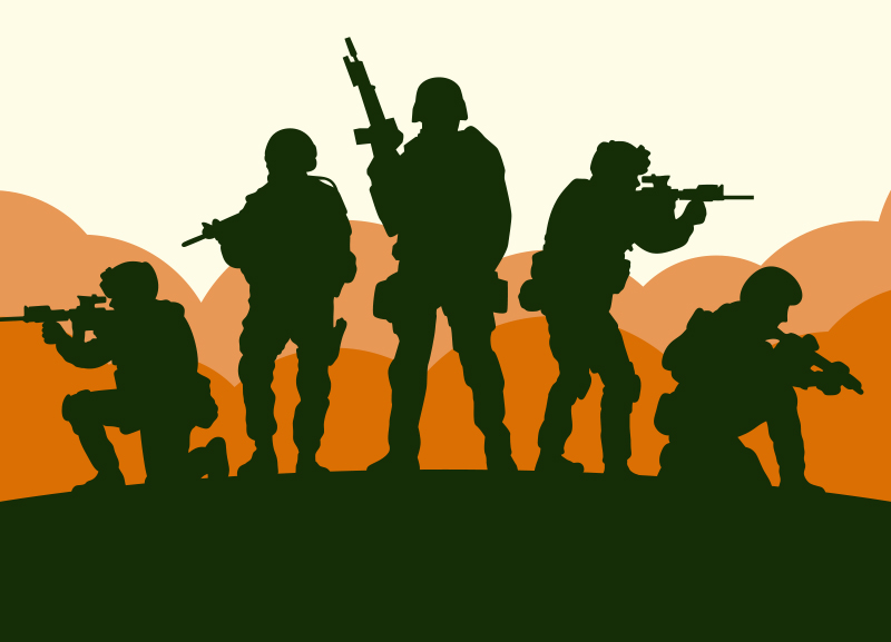 Military in School