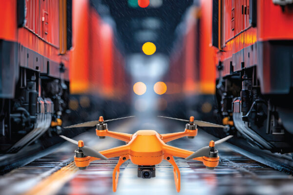Drones That Clean Trains 