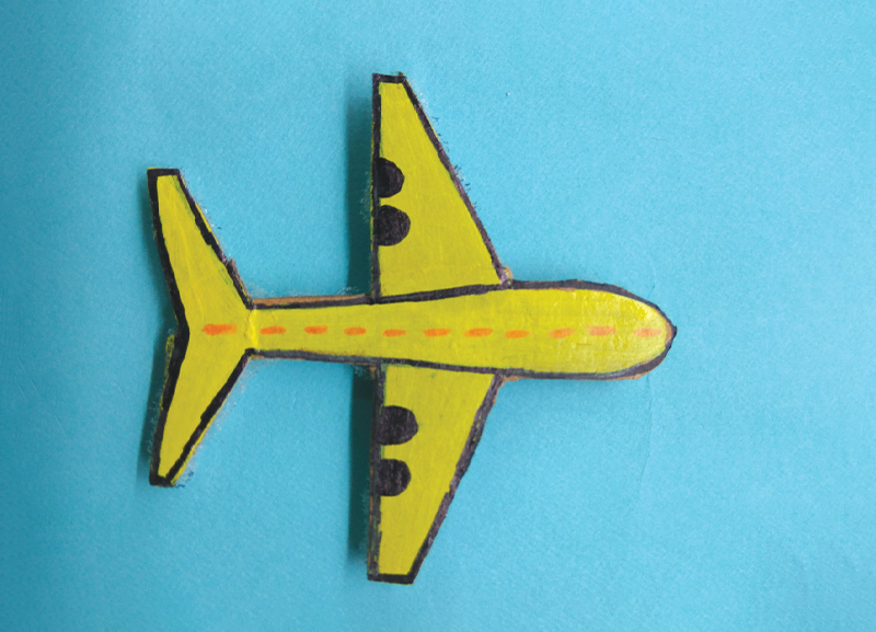 Aeroplane and Car Rakhis - DIY for Kids