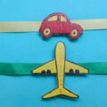 Aeroplane and Car Rakhis
