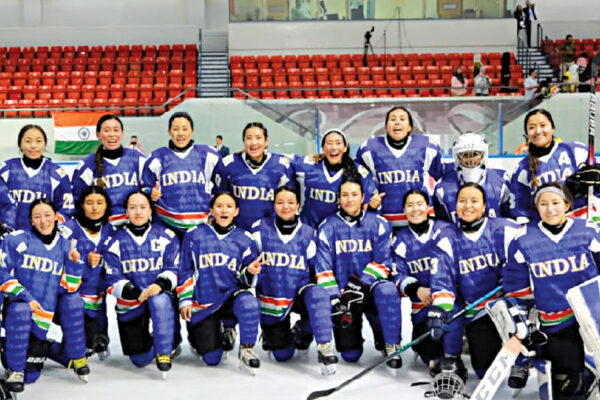 Indian Women’s Ice Hockey Victory