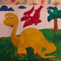 Little Dinosaur and the Bird