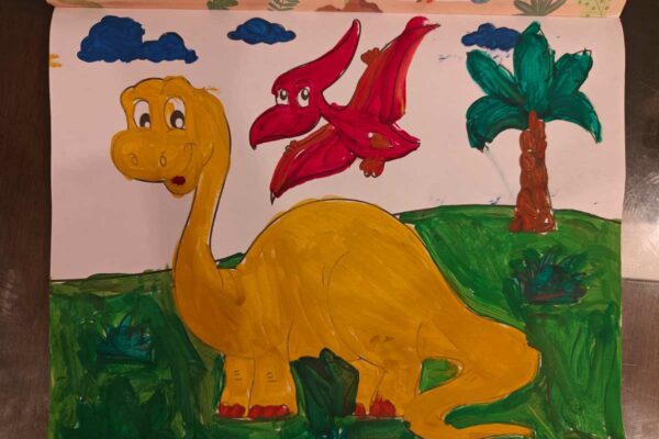 Little Dinosaur and the Bird
