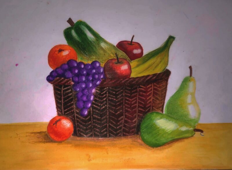 Fruit Basket Painting