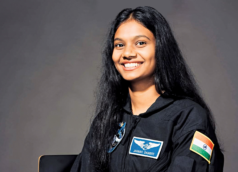 23-year-old Jahnavi Dangeti Selected to Travel to Space