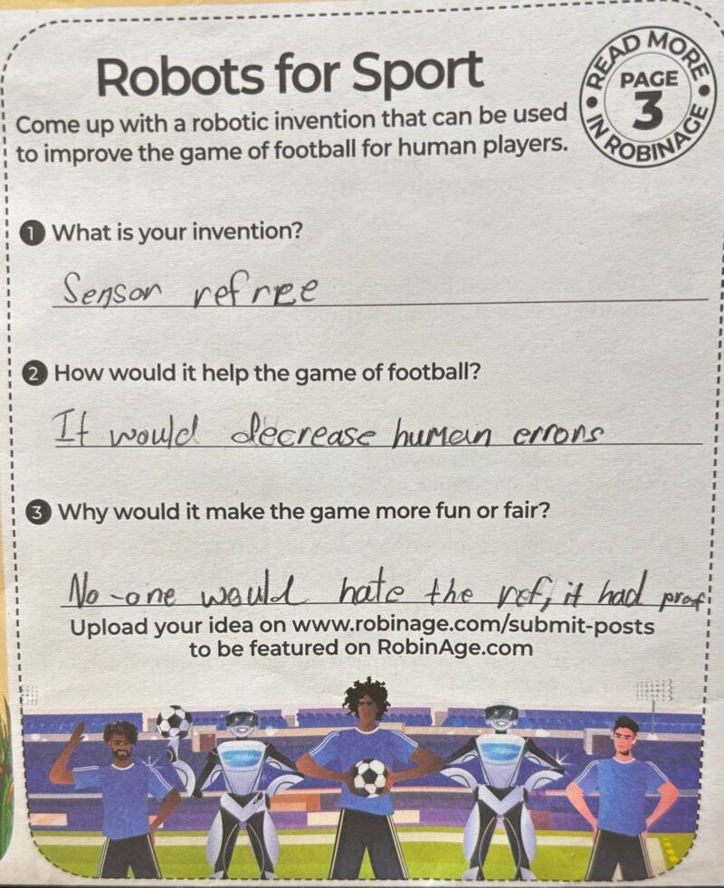 Robots for Sport