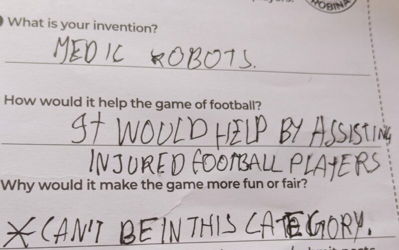 Robots for Sport