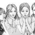 Black Pink Sketch