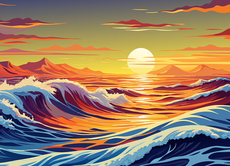 By the Ocean