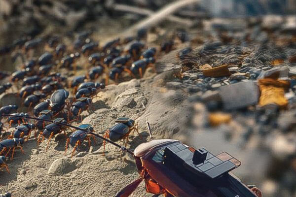 Cockroaches Help in Surveillance