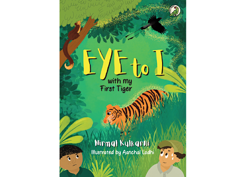 Eye to I with my First Tiger by Nirmal Kulkarni