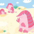 The Endangered Species of Pink Fairy Armadillos