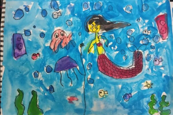 Mermaid in the Sea