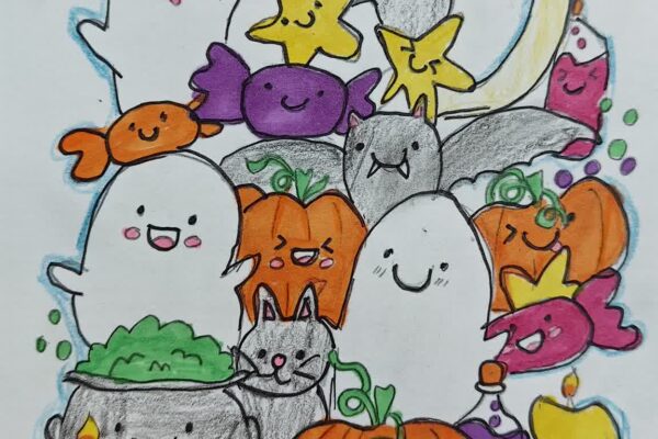 Drawing of Halloween