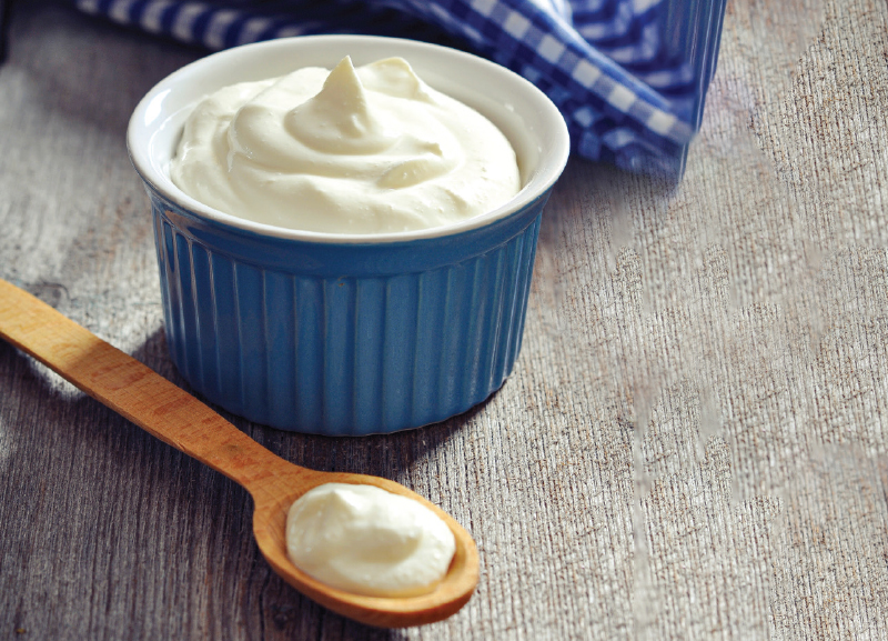 Repairing Tissue with Yoghurt