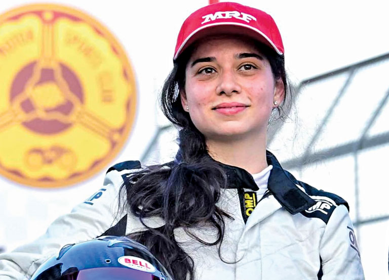 First Indian Female to Compete in Ferrari Racing Club Challenge