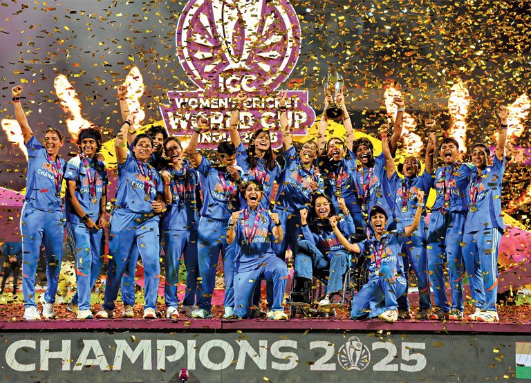 India’s Women Win Cricket World Cup