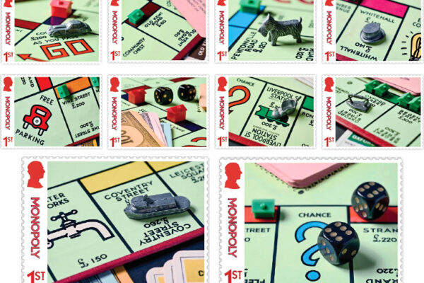 Stamps Commemorating Monopoly