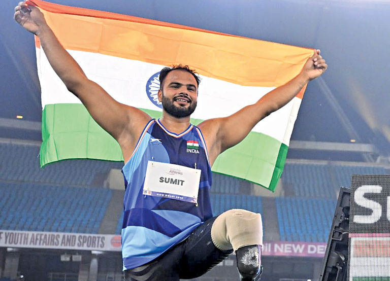 India Shines in Para Championships