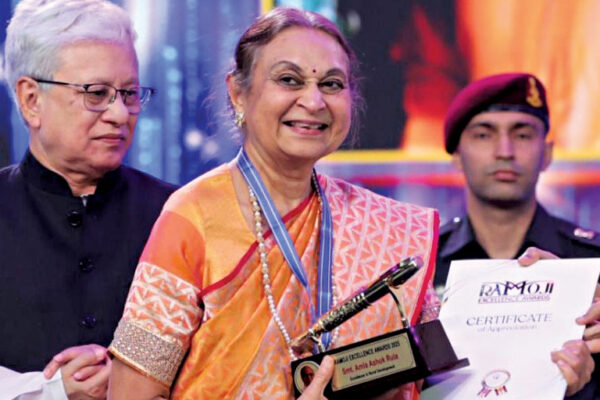 Amla Ashok Ruia Awarded Ramoji Excellence Award 2025 in Rural Development