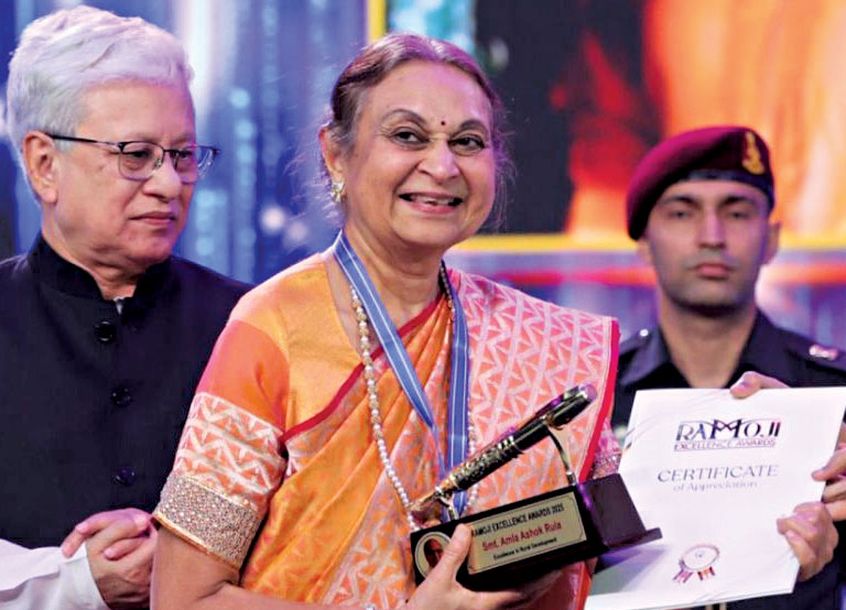 Amla Ashok Ruia Awarded Ramoji Excellence Award 2025 in Rural Development