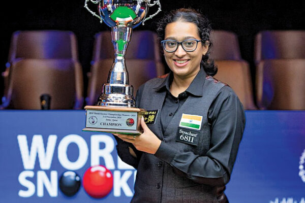 Indian Snooker Player from Chennai Creates History