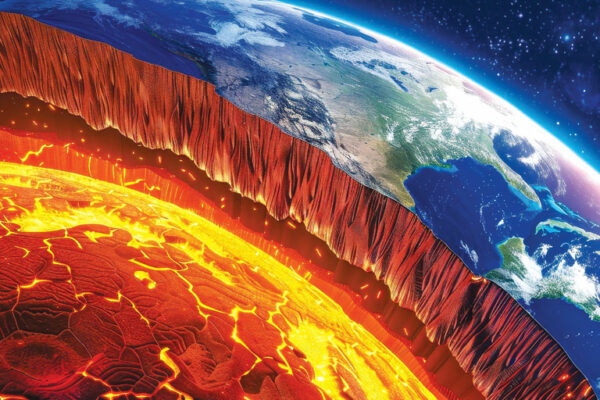 Rare Geological Activity Seen