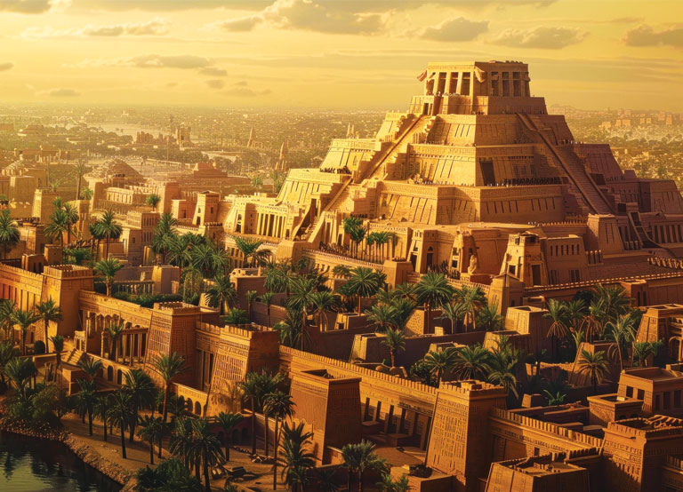 Mesopotamia Influenced by Tides