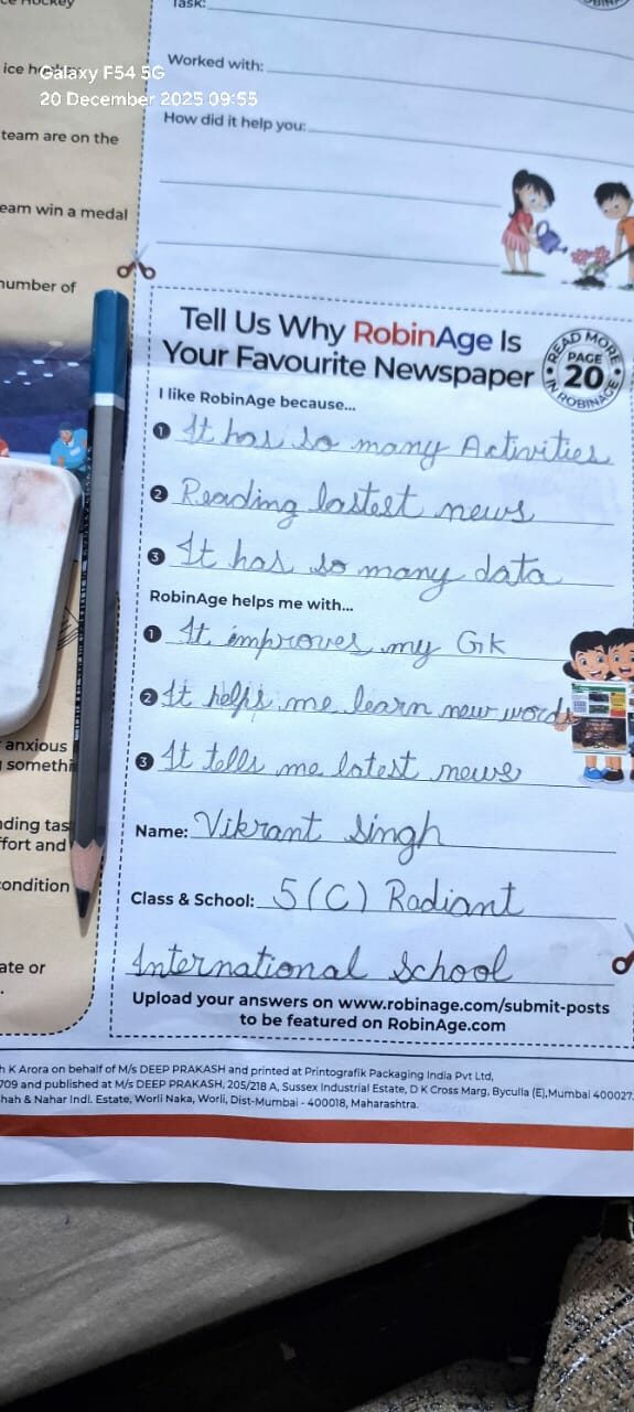 Why RobinAge Is My Favourite Kids’ Newspaper