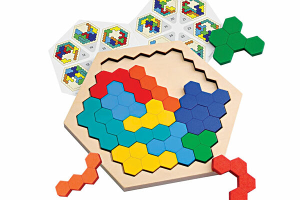 Wooden Hexagon Puzzle