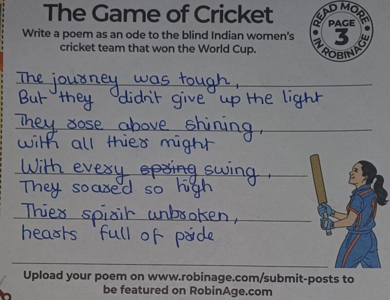 The Game of Cricket