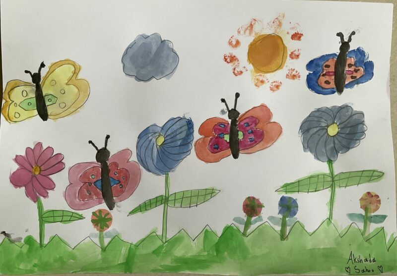 A Joyful Garden of Butterflies