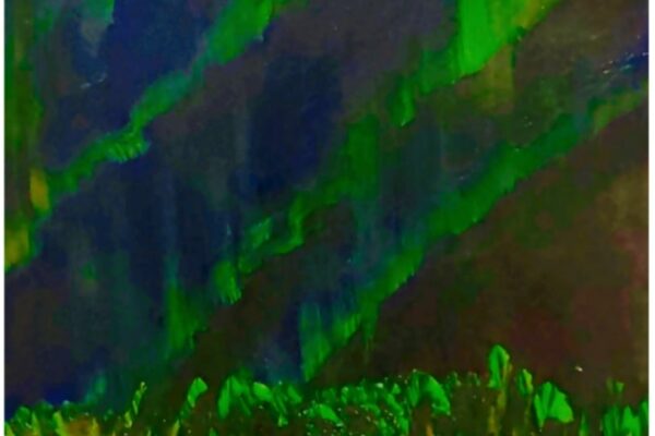 Aurora Borealis Painting