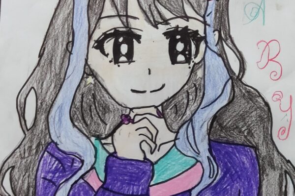 Mary the Girl Animation Colour Sketch