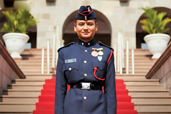 First Female Cadet Honoured with President’s Bronze Medal