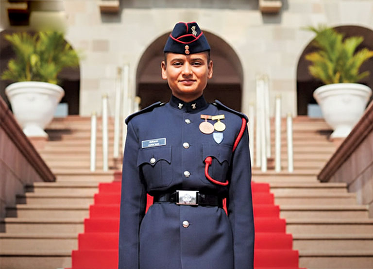 First Female Cadet Honoured with President’s Bronze Medal
