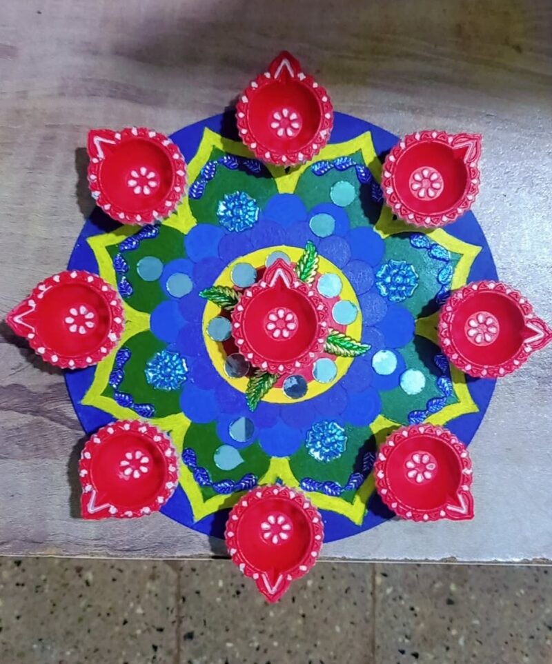 Diya Platter