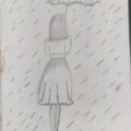 Girl in Rain