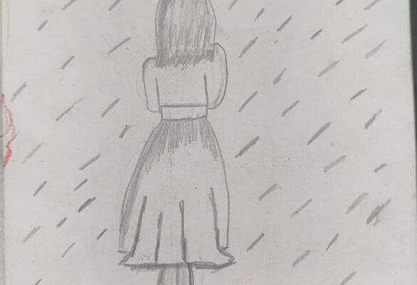 Girl in Rain