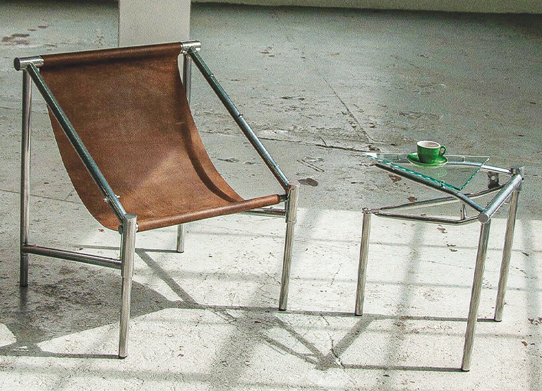 Furniture from Bicycle Parts