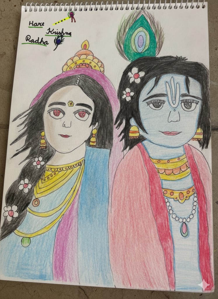 Radhe Krishna Painting