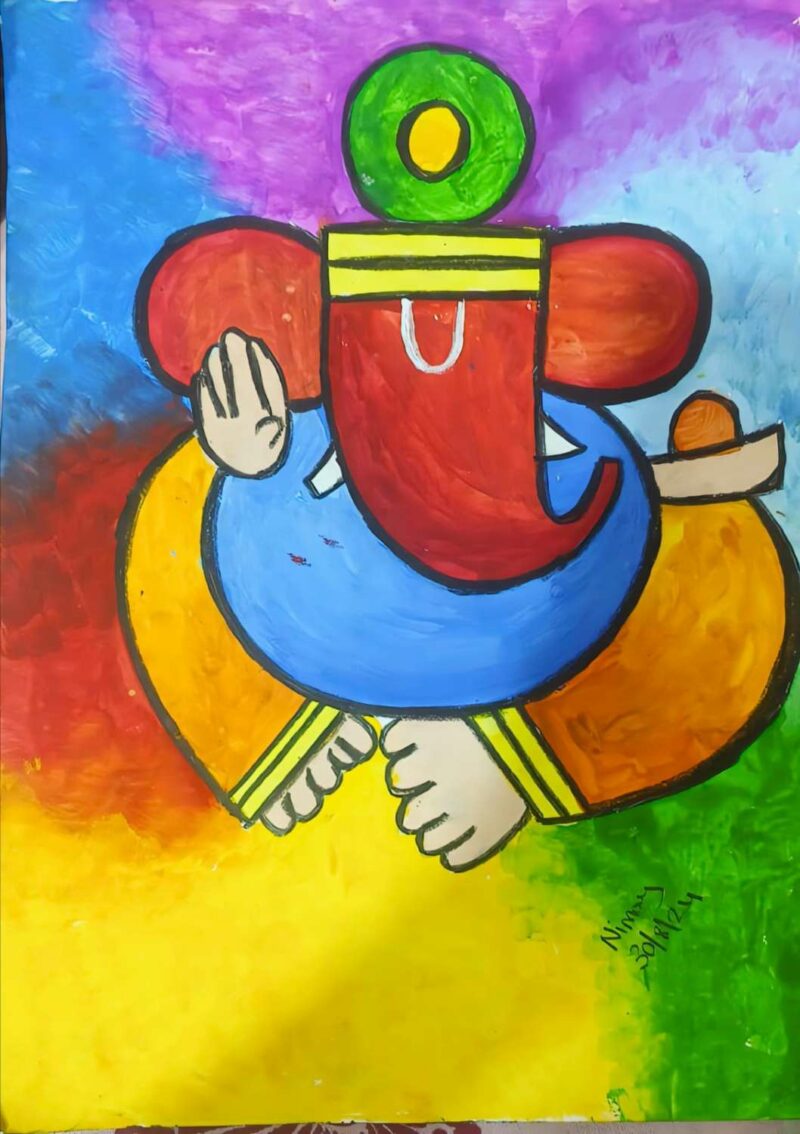 Ganpati Painting