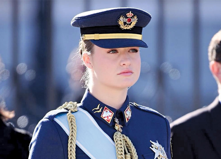 Spain’s Princess Leonor Steps Into Royal Training