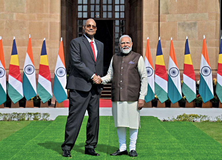 Two Presidents Visit India